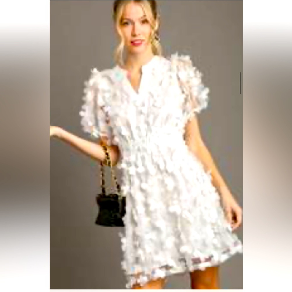 White Flower dress